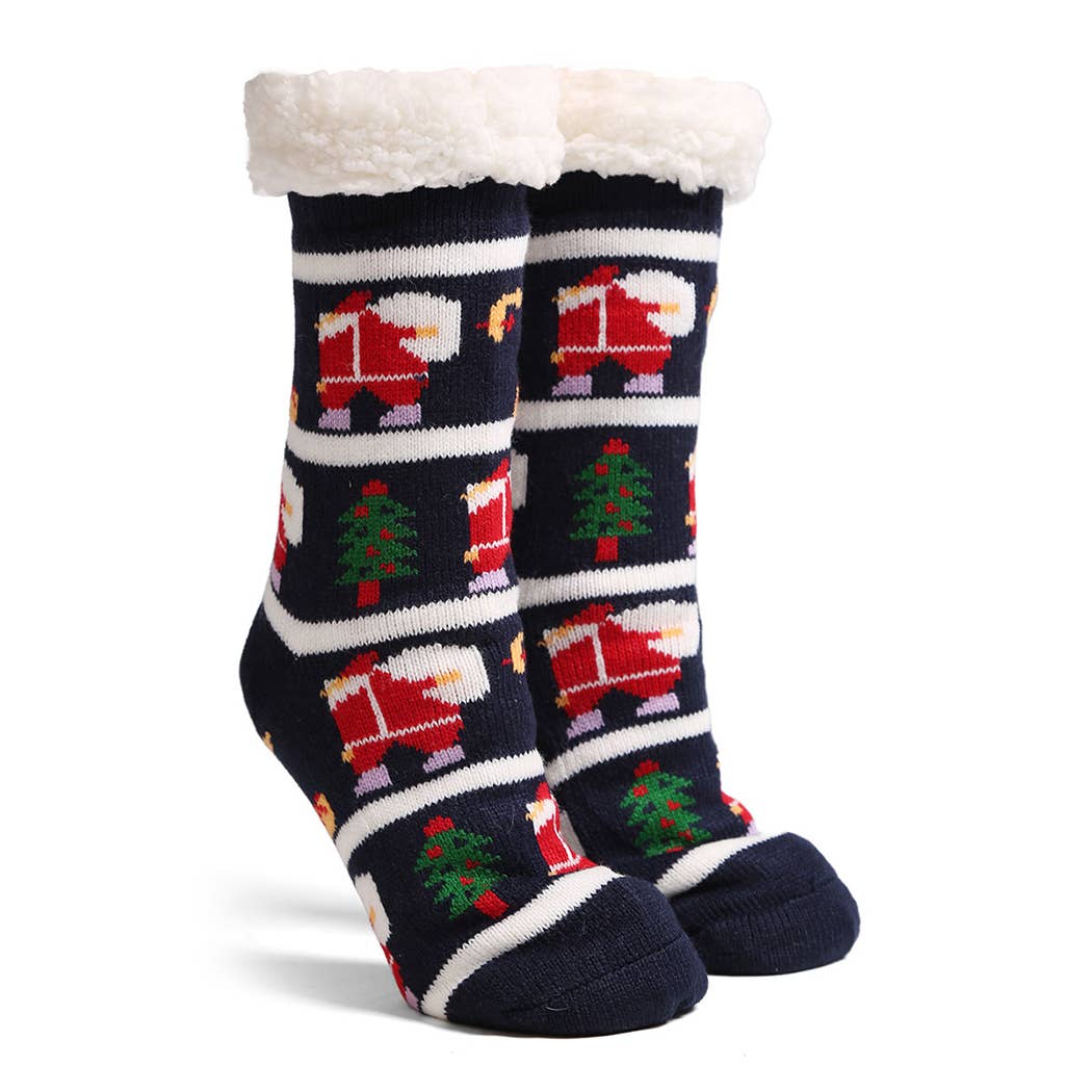 Luxury Soft X-Mas Design Mini Crew Winter Socks