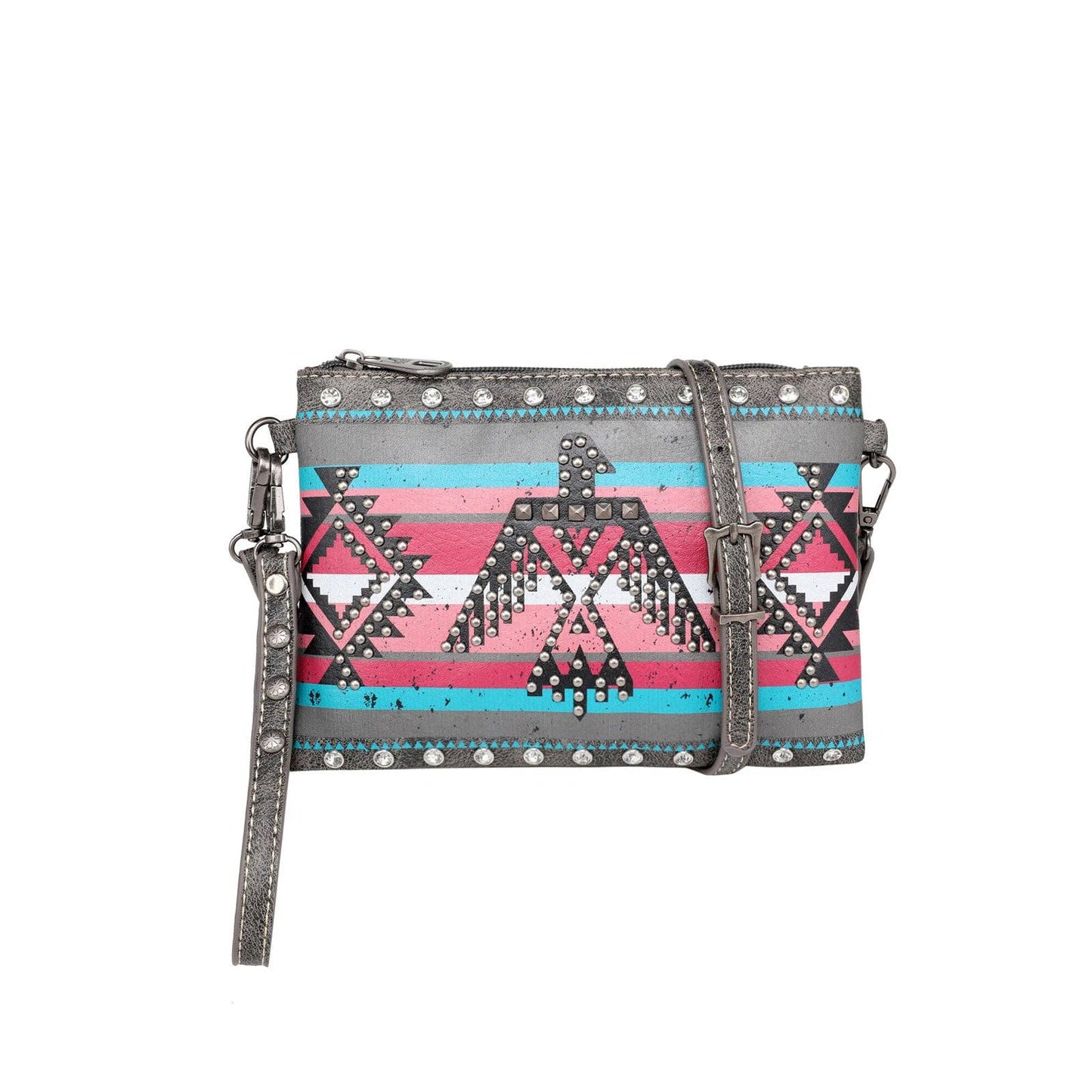 Montana West Aztec Collection Clutch/Crossbody