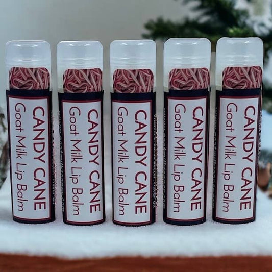 Candy Cane Goat Milk Lip Balm