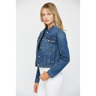 DARK WASH DENIM JACKET