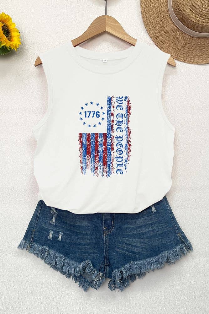 Summer We the People 1776 American Tank Top STC125D35