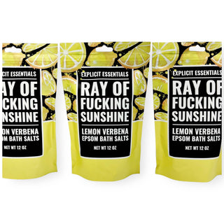 Ray of Fucking Sunshine Bath Salts 12oz Bag