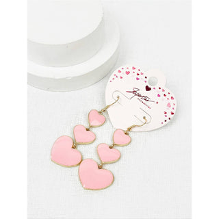 Heart Dangle Earrings