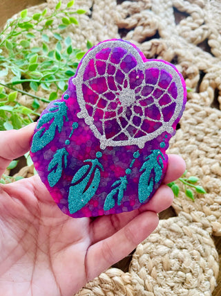 Heart Dreamcatcher Car Freshie
