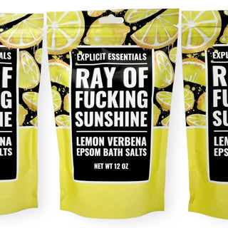 Ray of Fucking Sunshine Bath Salts 12oz Bag