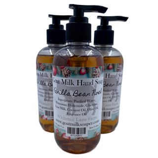 Liquid Goat Milk Hand Soap Vanilla Bean