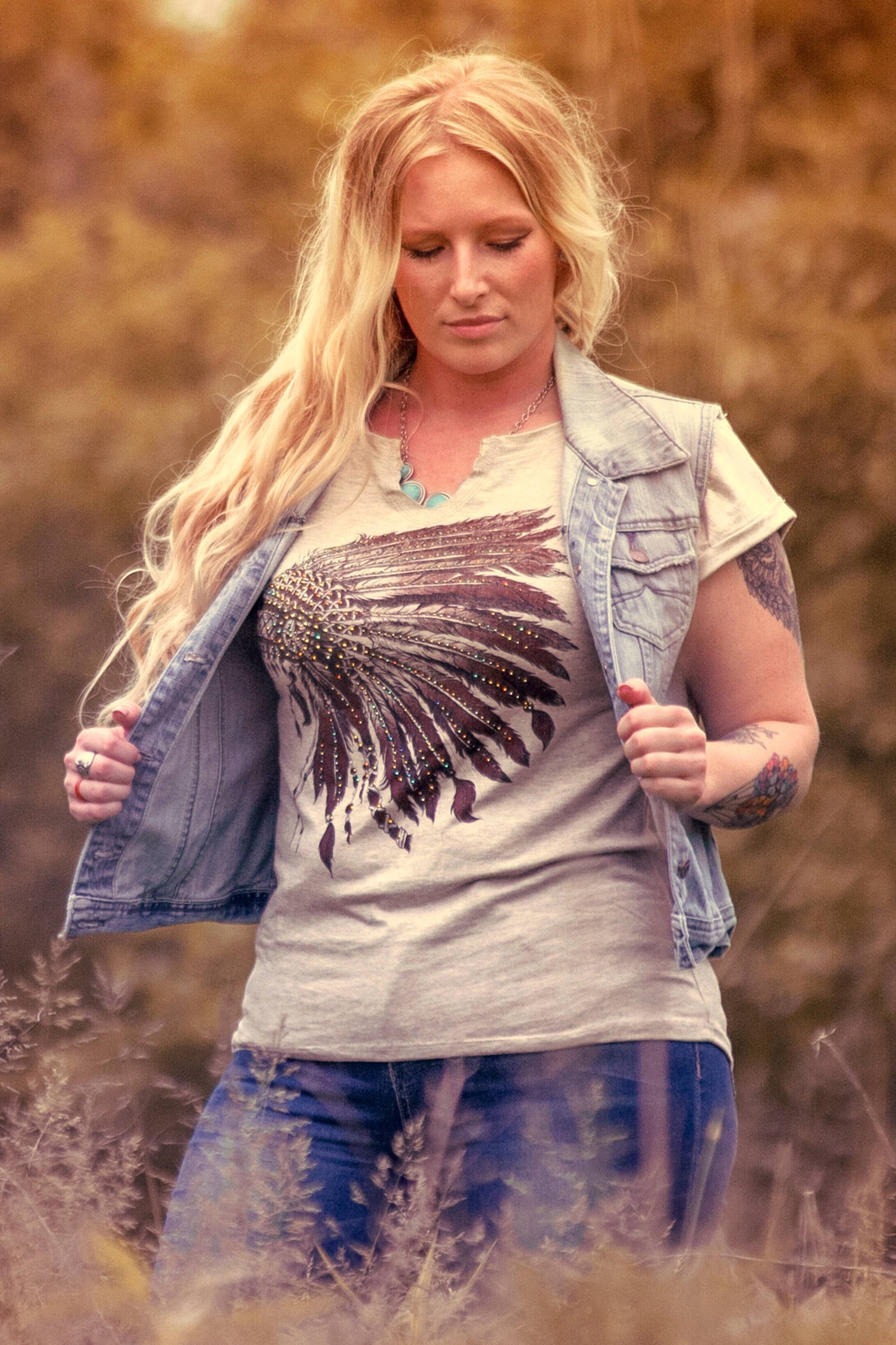 Battle Headdress Tee