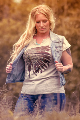 CLEARANCE Headdress Tee