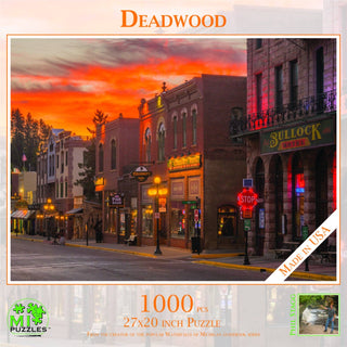 Deadwood Black Hills South Dakota- 1000 Piece Jigsaw Puzzle