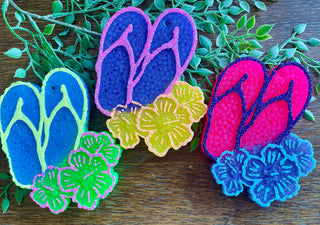 Flip Flop Car Freshie