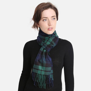 Multi Patterned Cashmere Feel Oblong Scarves