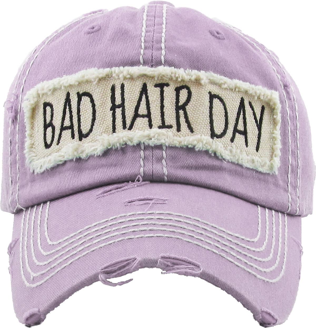 Bad Hair Day Washed Vintage Ball Cap