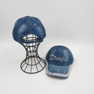 Sturgis Script bling cap