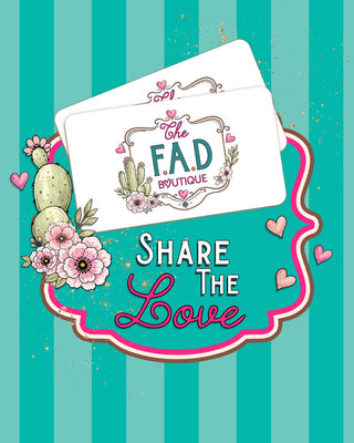 The FAD Boutique Gift Cards