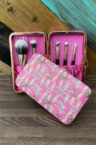Sterling Kreek Blush & Broncs Makeup Brush Set