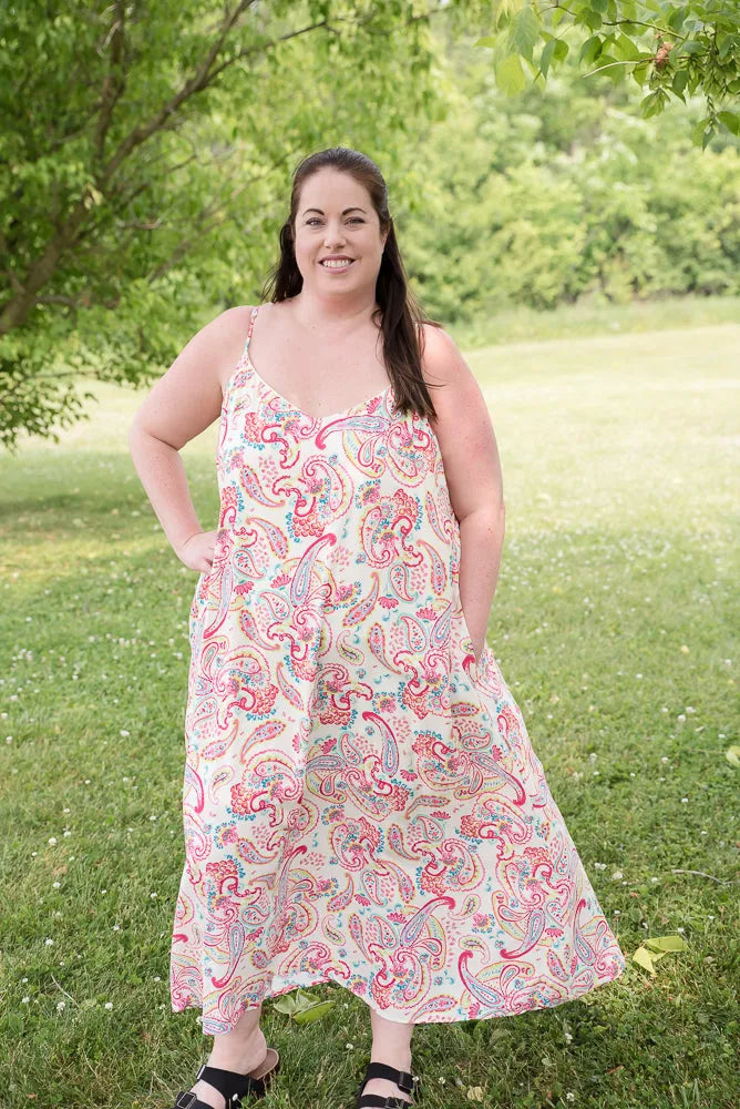 Paisley Paradise Maxi Dress