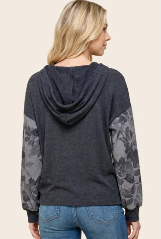Staccato Charcoal Hoodie