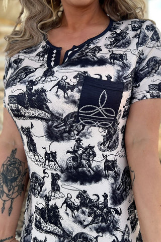 Clearance Sterling Kreek Rodeo Road Top