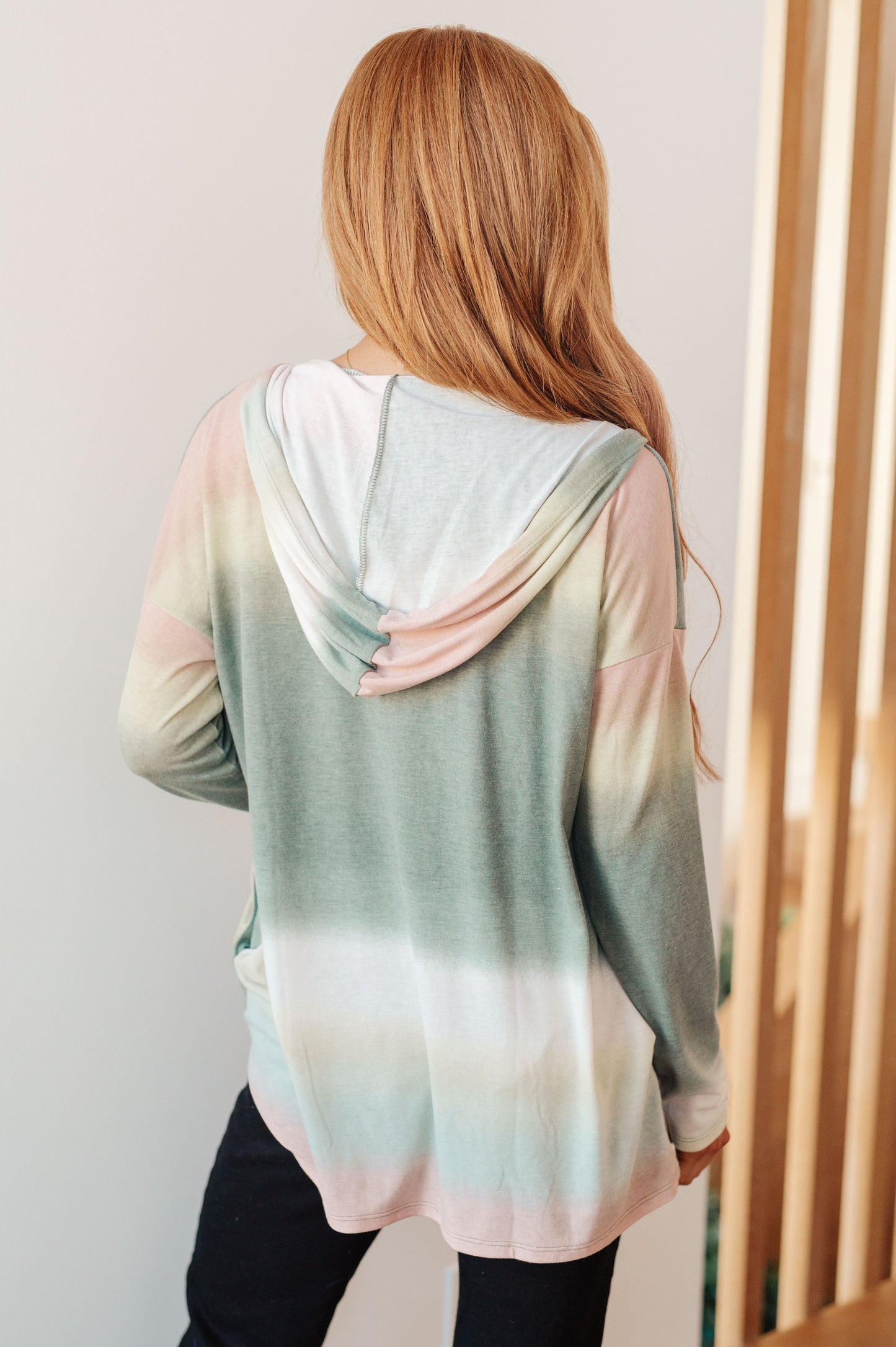 SEW IN LOVE Hazy Horizon Ombre Hoodie